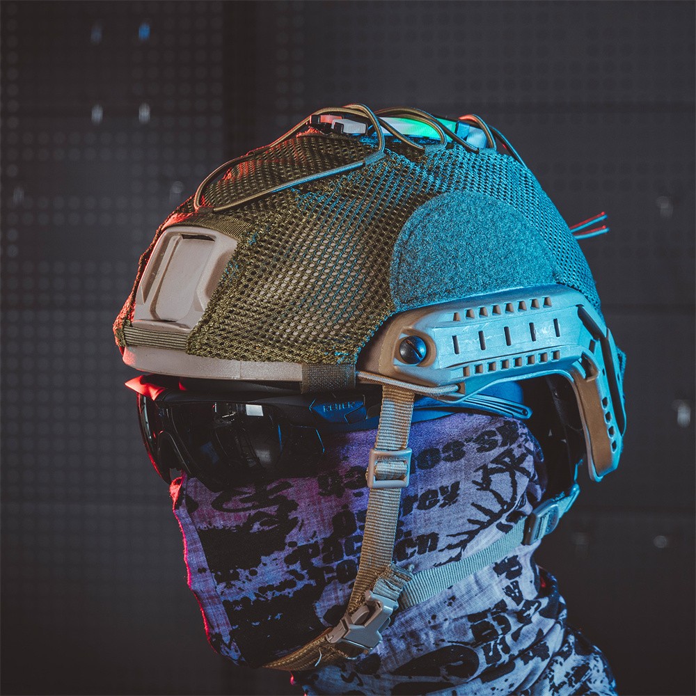  ​Tactics Helmets Cover for BJ Helmet Mesh Helmets Cover Accessories Huntign Airsoft Headwear